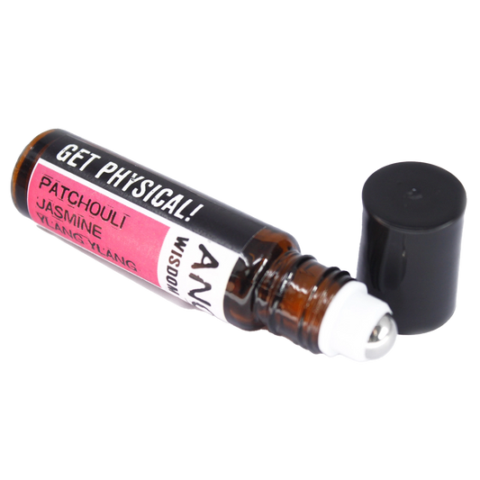 Zelyth Roll-On Essential Oil Blend - Get Physical: A revitalizing blend of energizing essential oils, perfect for a natural pick-me-up and to help relieve tension and fatigue on the go