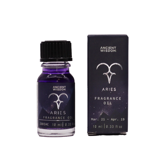 Zelyth Zodiac Essential Oil – Aries: A bold and energizing blend inspired by Aries' fiery spirit, igniting passion and strength.