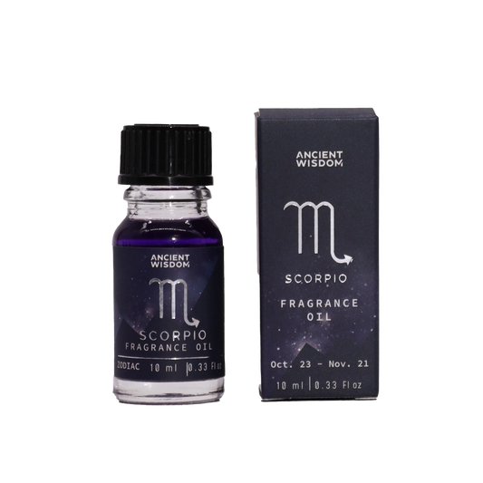 Zelyth Zodiac Essential Oil – Scorpio: A deep and mysterious fragrance capturing Scorpio’s intensity, passion, and magnetic allure.